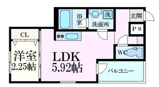 MOVE江波東の物件間取画像